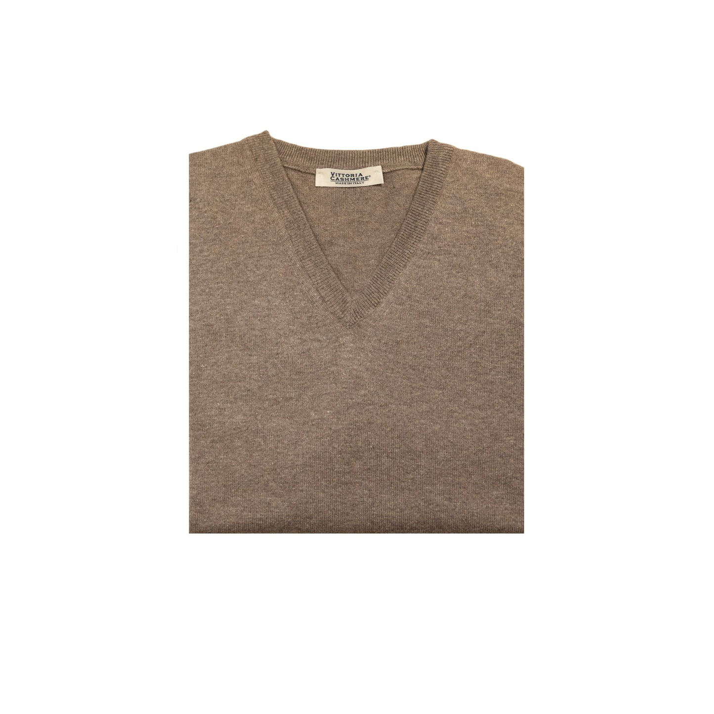 Maglia scollo a V finezza 12 - Vittoria Cashmere