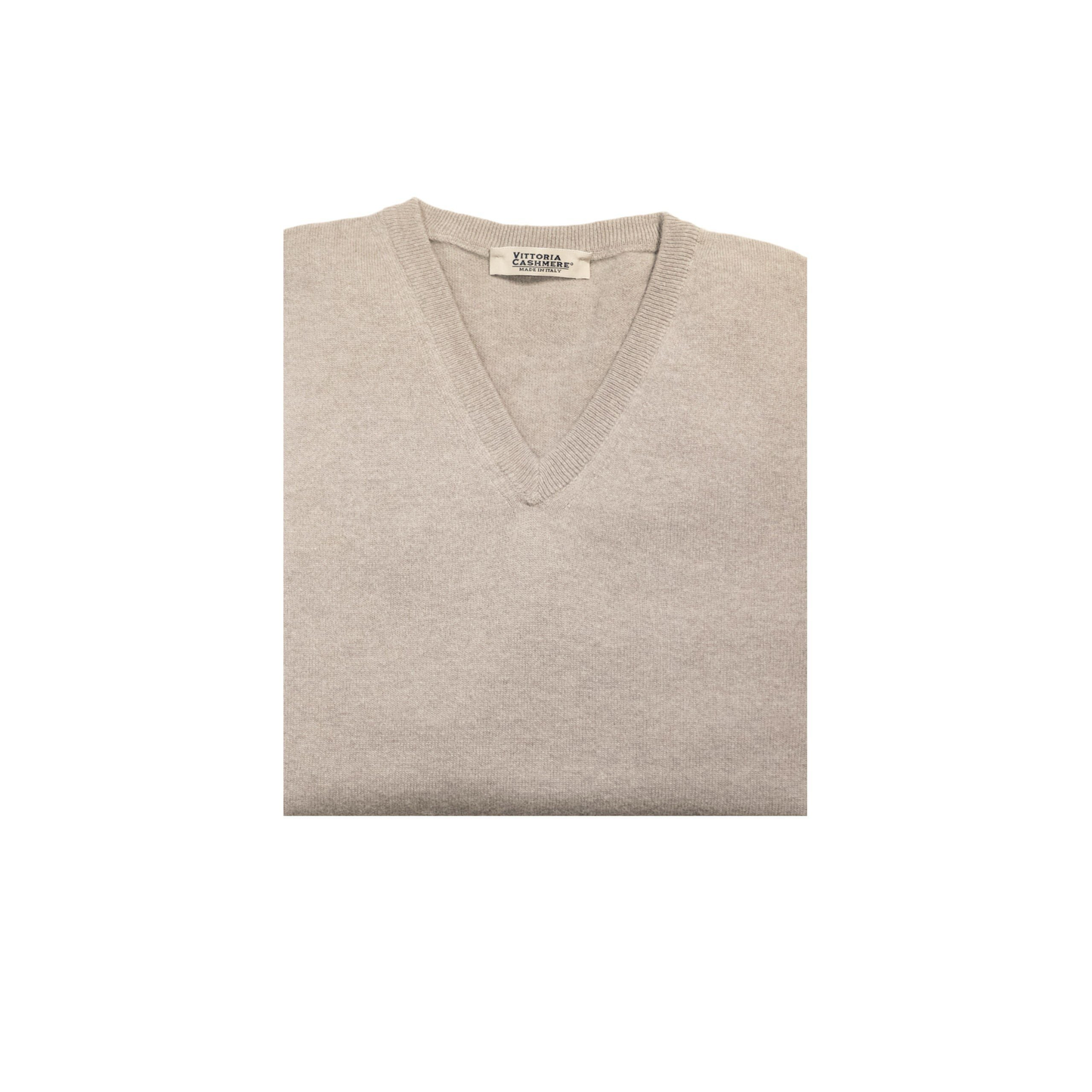 Maglia scollo a V finezza 12 - Vittoria Cashmere