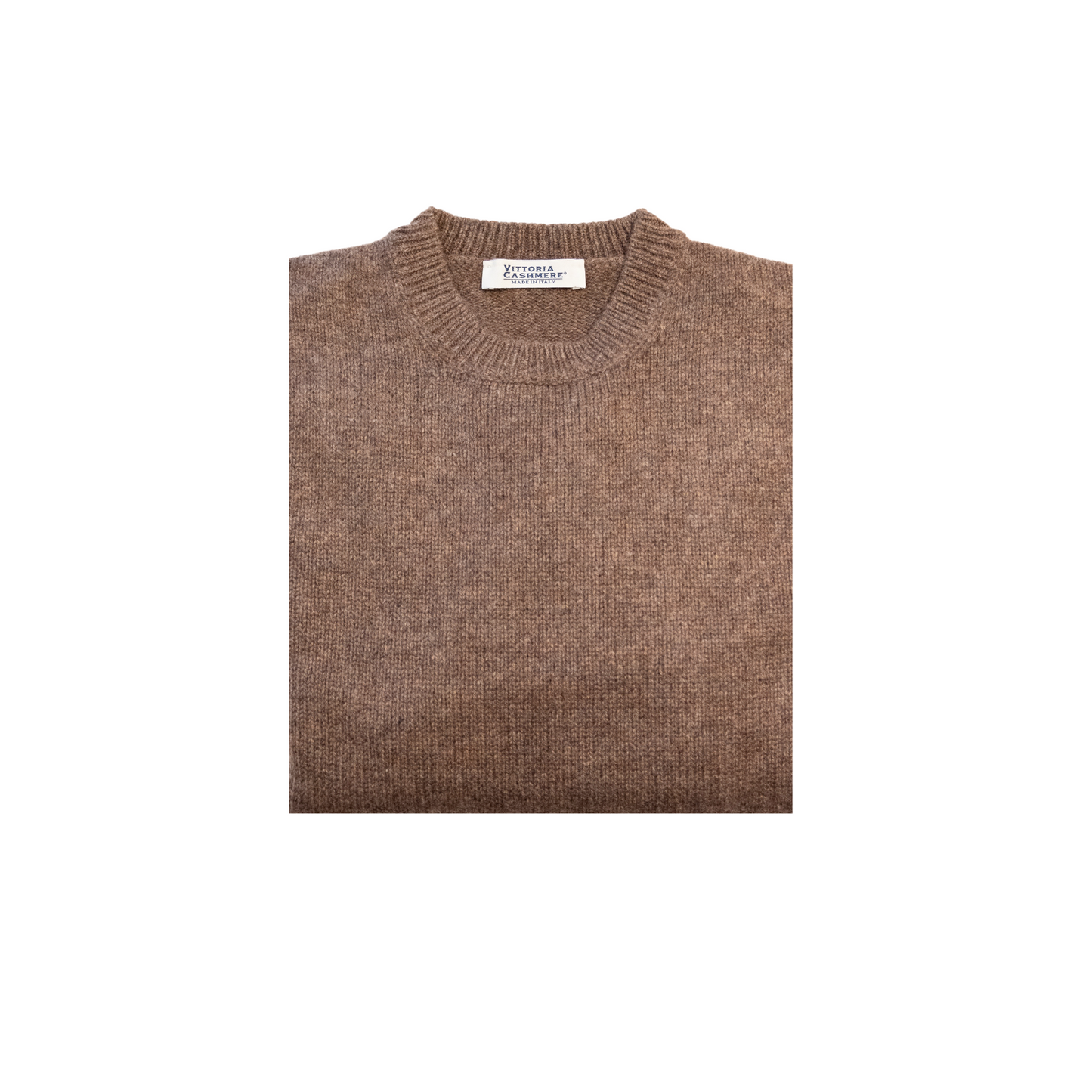 Maglia girocollo in pura lana - Vittoria Cashmere