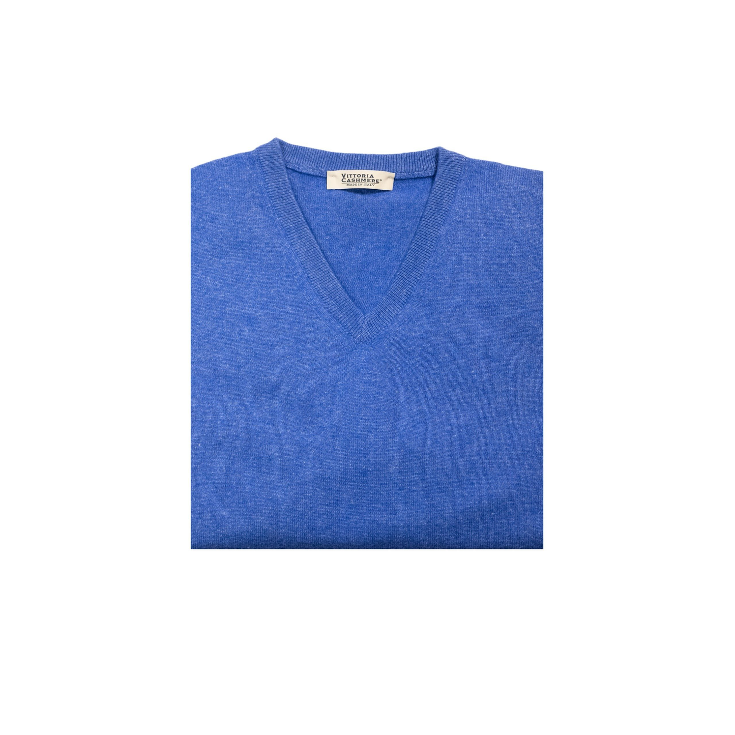 Maglia scollo a V finezza 12 - Vittoria Cashmere