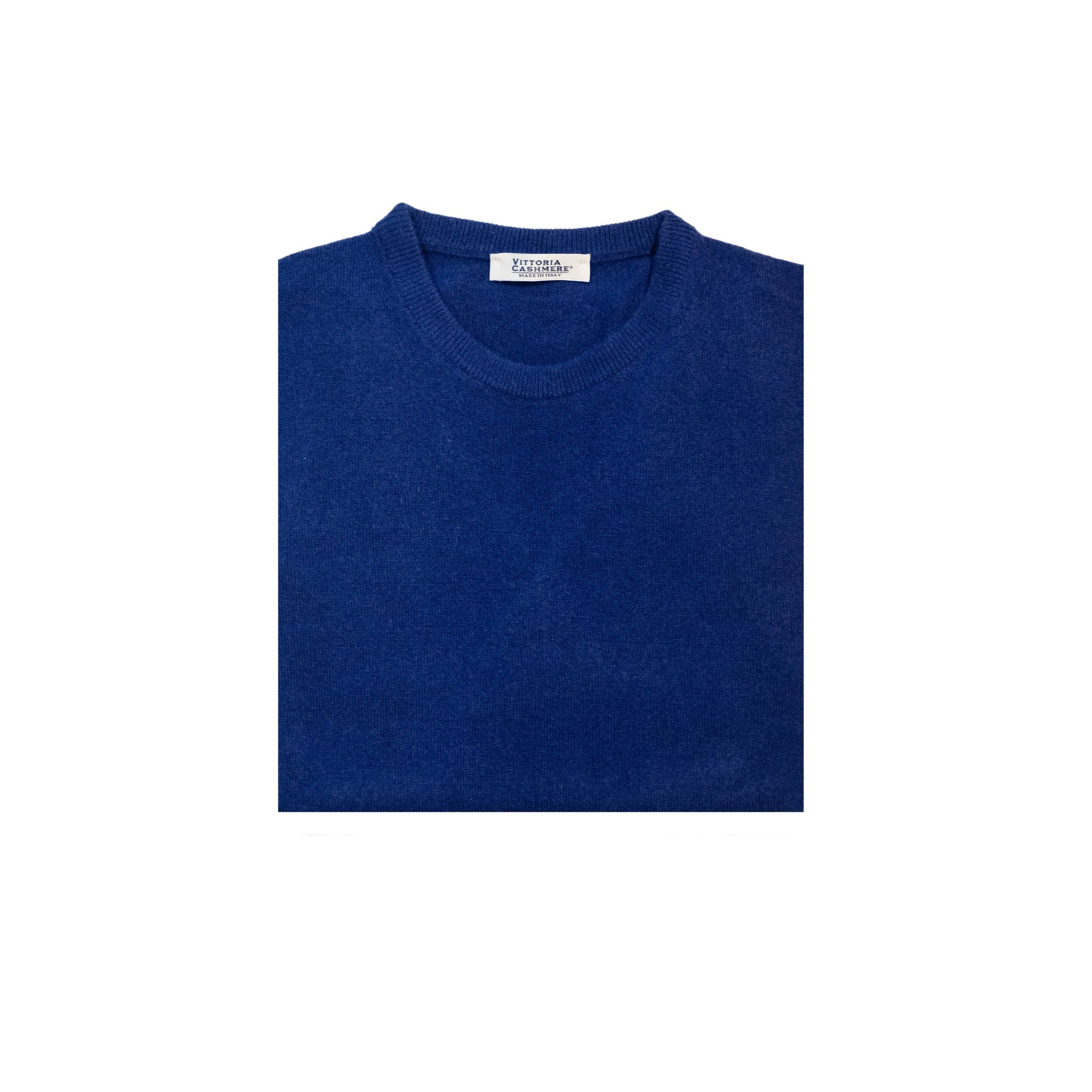 Maglia girocollo finezza 12 - Vittoria Cashmere