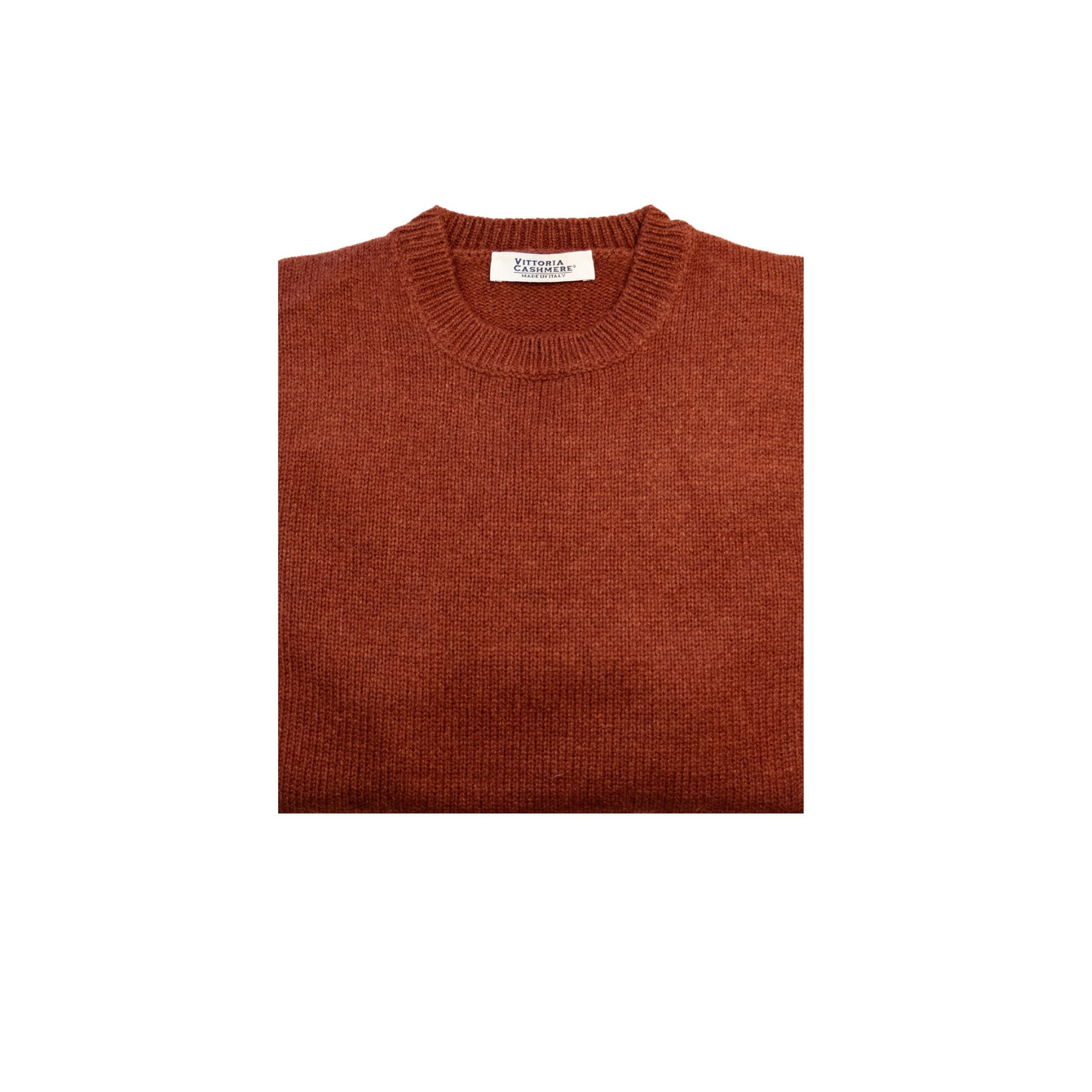 Maglia girocollo in pura lana - Vittoria Cashmere