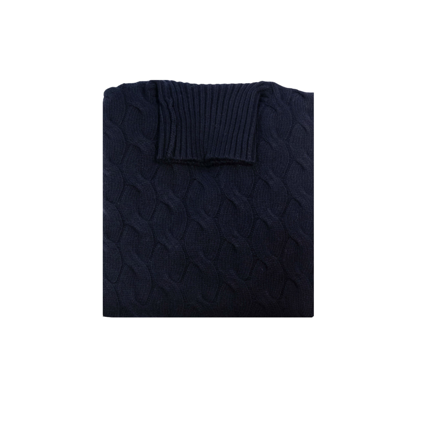 Maglia dolcevita a trecce - Vittoria Cashmere