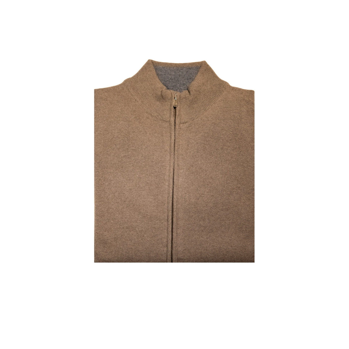 Lupetto con zip integrale - Vittoria Cashmere