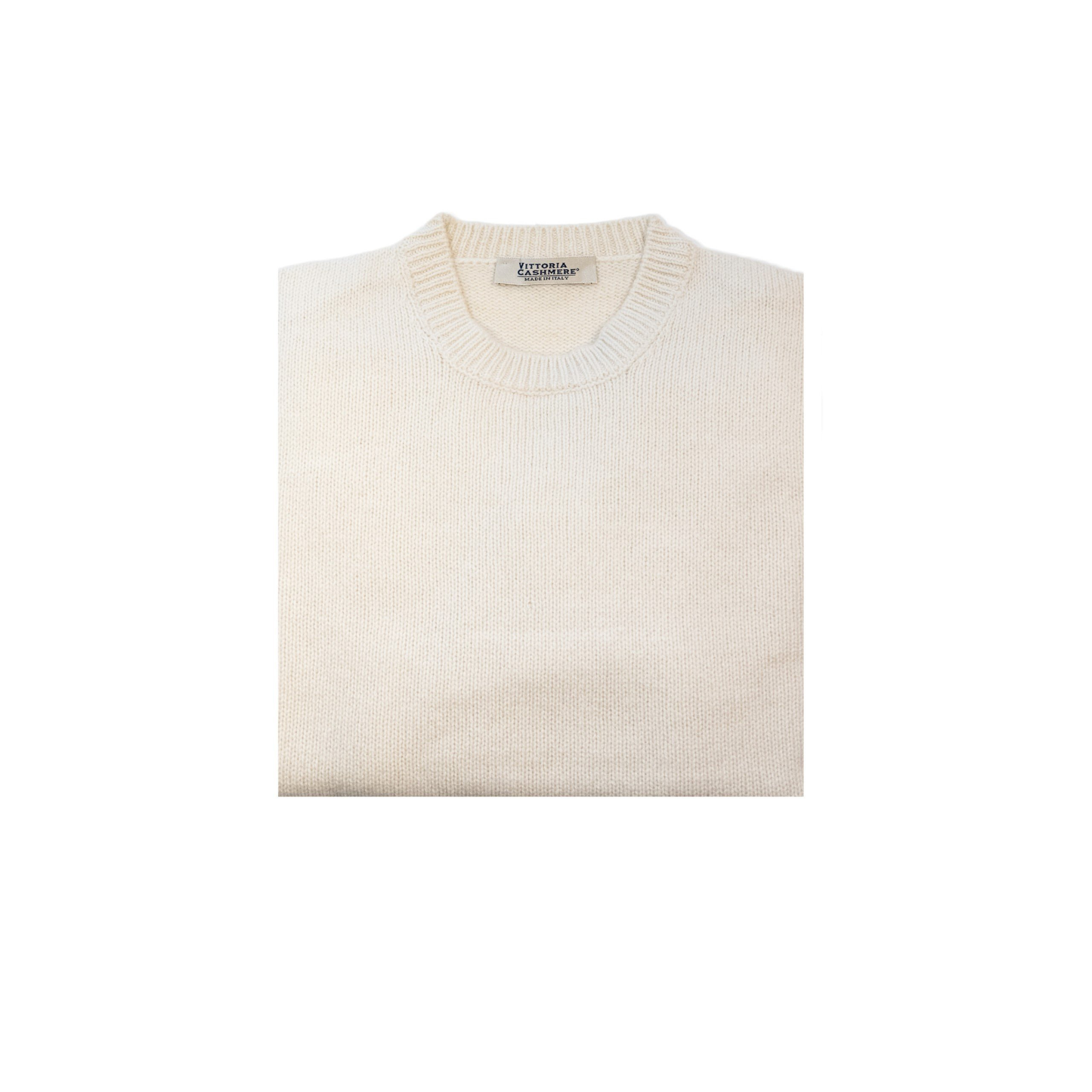 Maglia girocollo in pura lana - Vittoria Cashmere