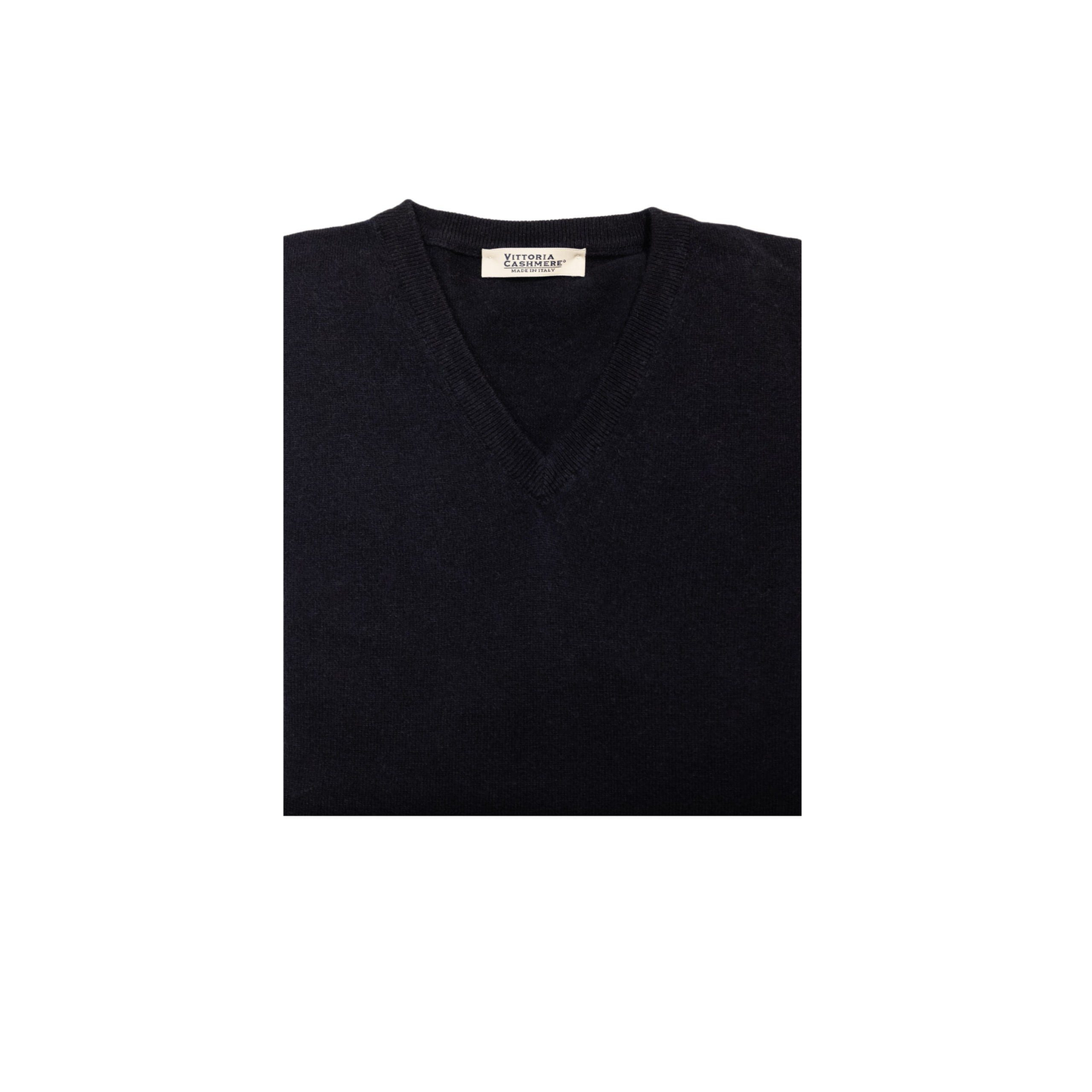 Maglia scollo a V finezza 12 - Vittoria Cashmere