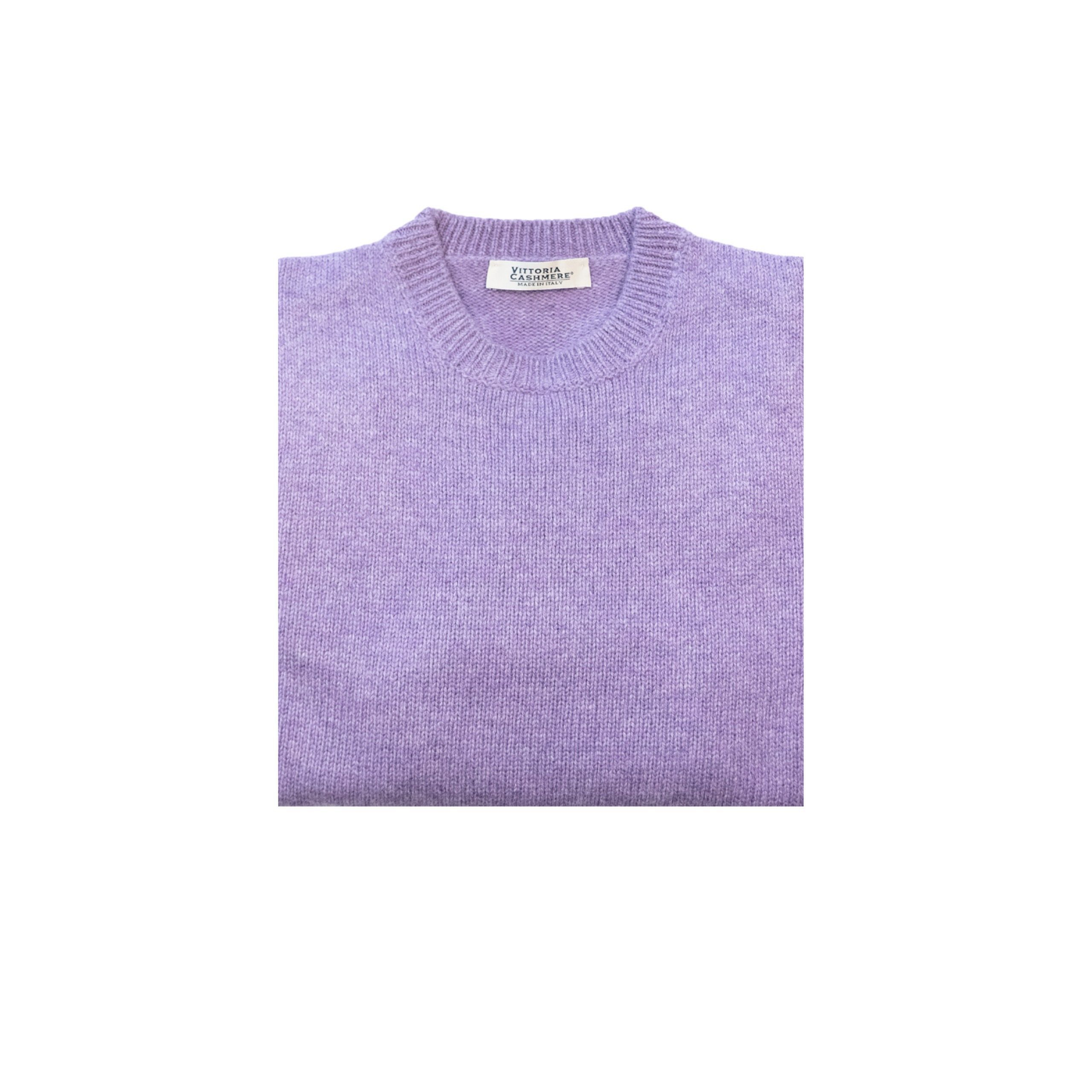 Maglia girocollo in pura lana - Vittoria Cashmere