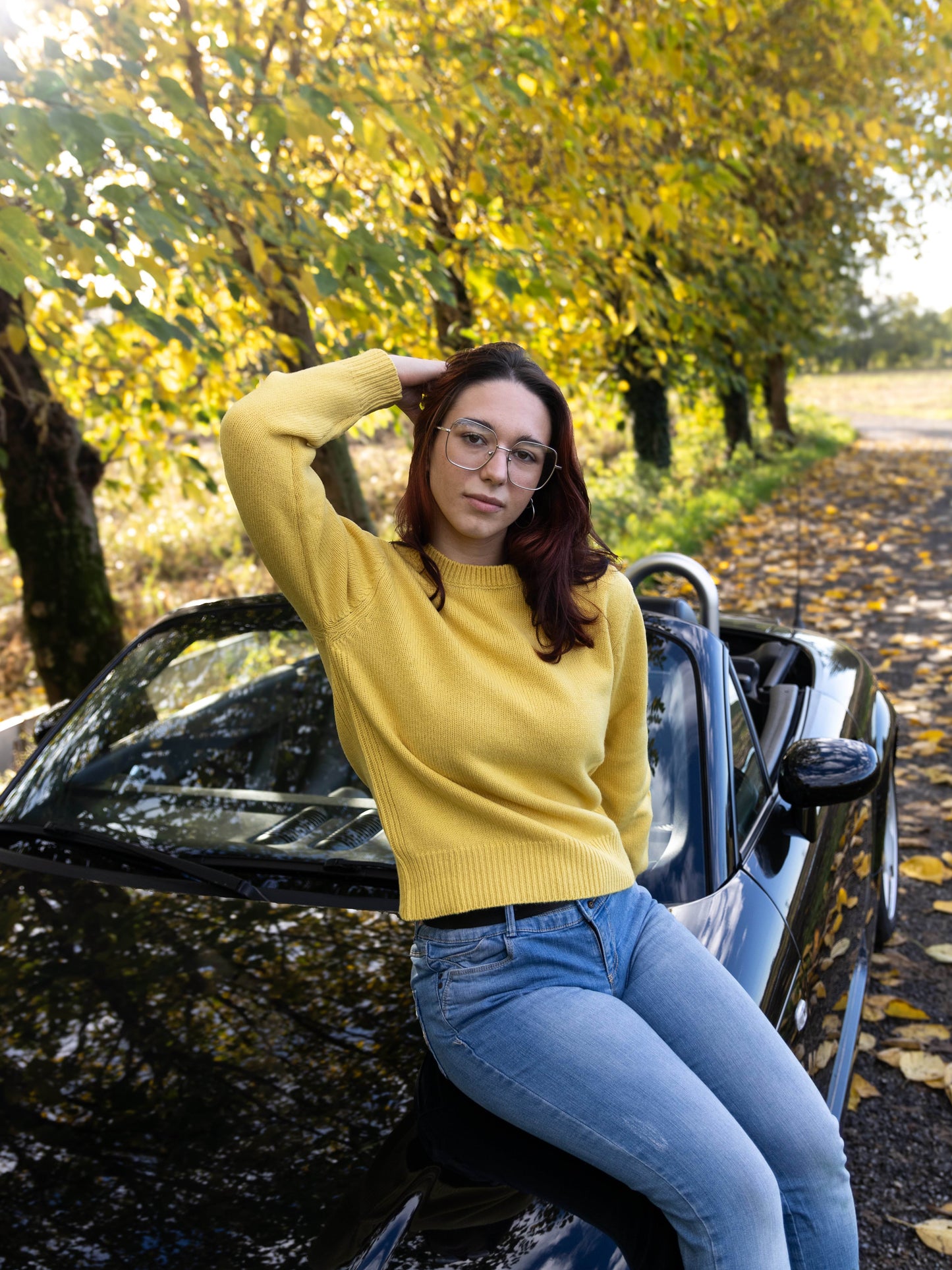 Maglia girocollo in pura lana - Vittoria Cashmere