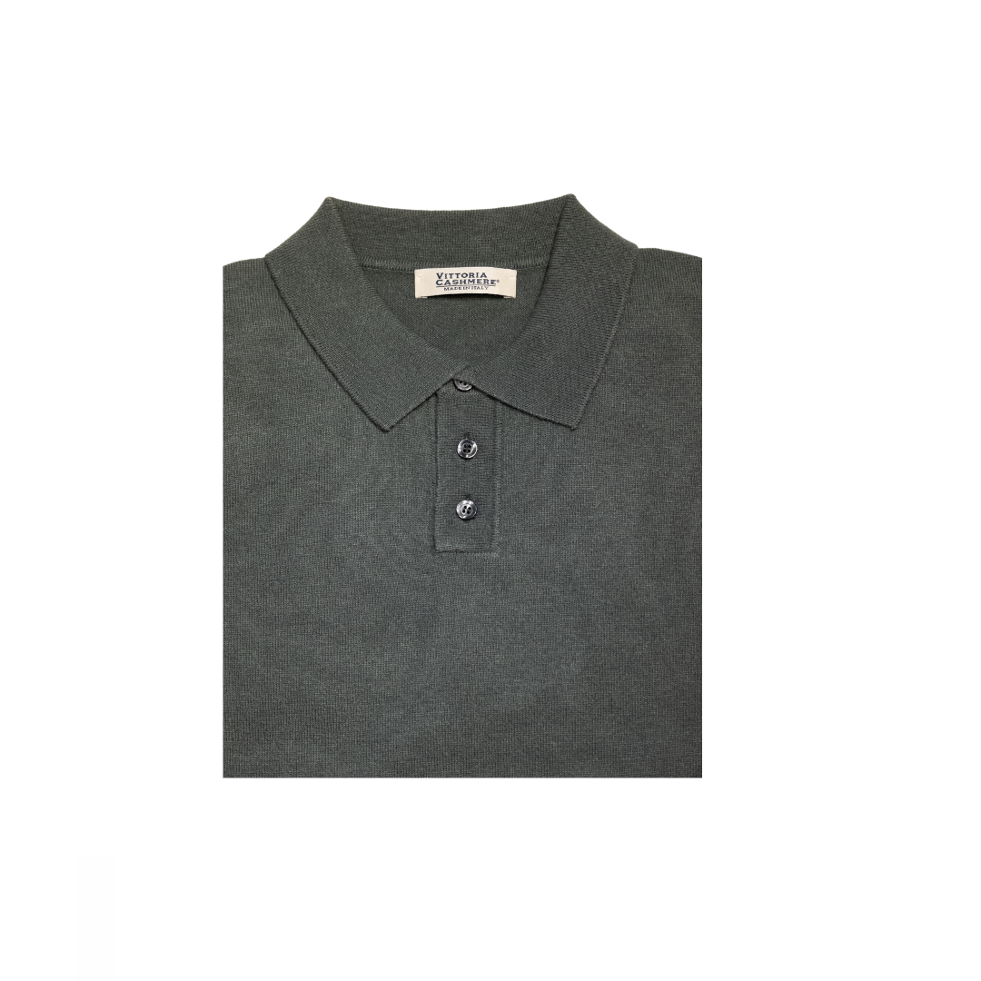 Polo in lana e cashmere - Vittoria Cashmere