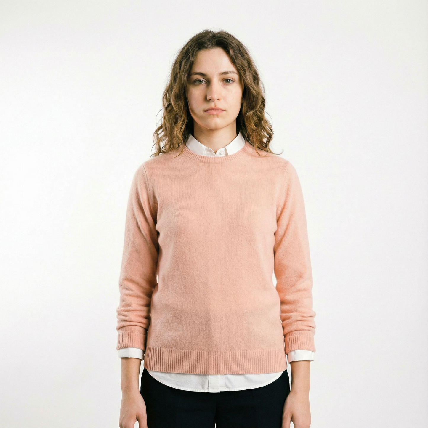 Maglia girocollo finezza 12 - Vittoria Cashmere